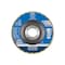 Pferd 4-1/2" POLIVLIES Non-Woven Flap Disc - 7/8" Arbor Hole - Coarse Grade 43273 - alternate 3